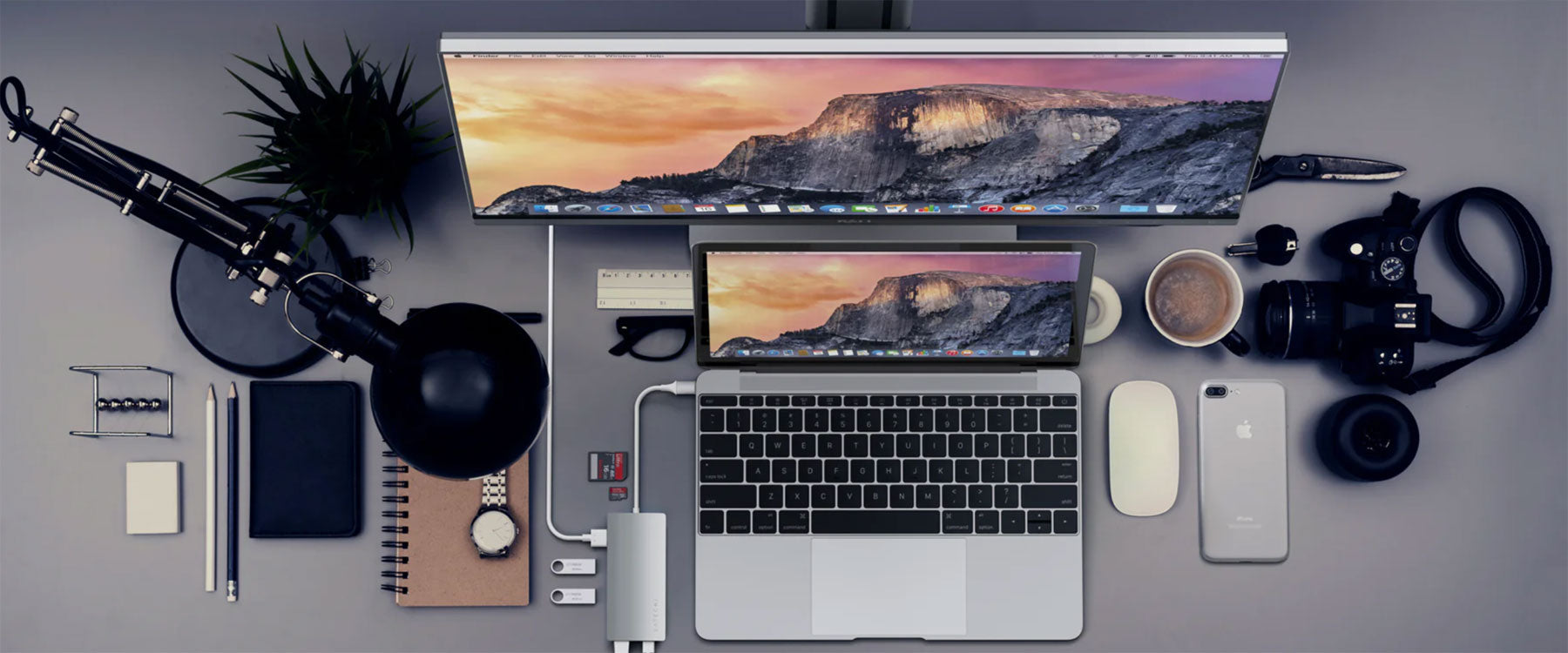 SATECHI - Premium Aluminium Adaptors & Accessories For MacBook