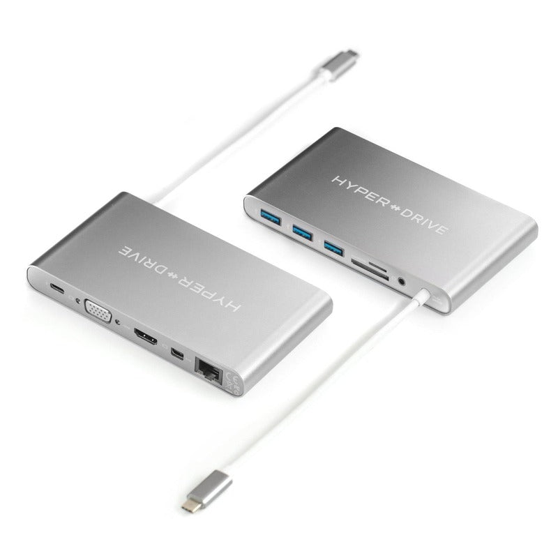 HyperDrive ULTIMATE 11-in-1 USB-C Hub w/ HDMI + VGA + Mini DP