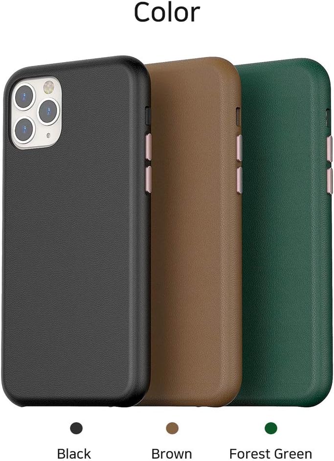 Araree Pellis Leather Case iPhone 11 Brown - Mac Addict