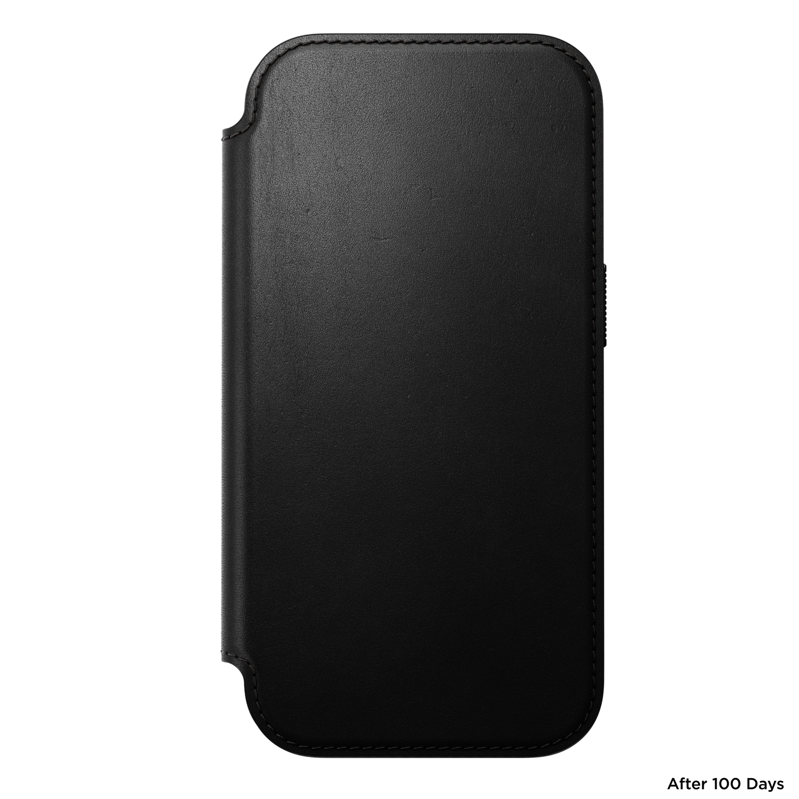 Modern Leather Folio Case for iPhone 18 Pro 6.3 in Black Ecco - Nomad