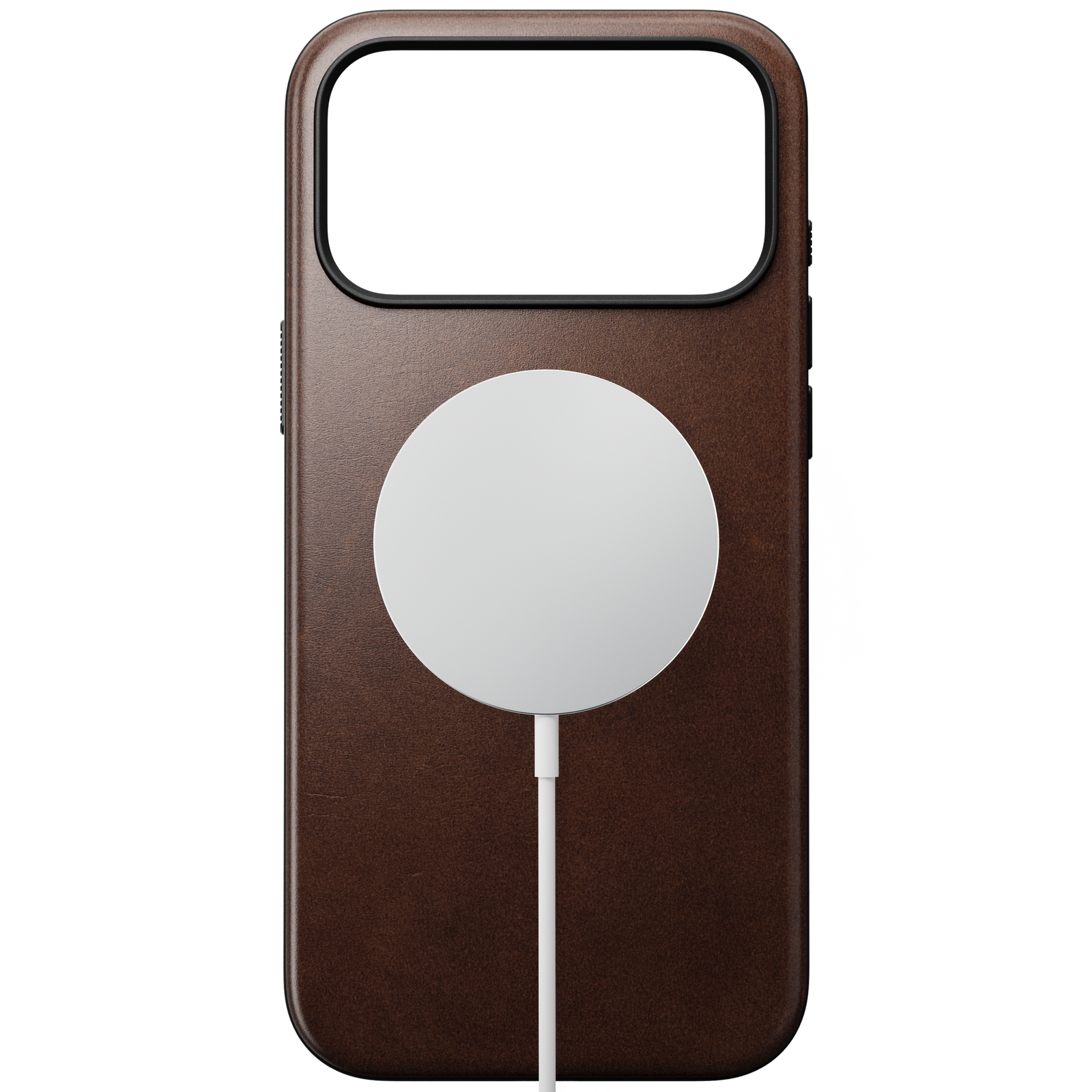 Modern Horween Leather Case for iPhone 18 Pro Max 6.9 in Rustic Brown Horween - Nomad