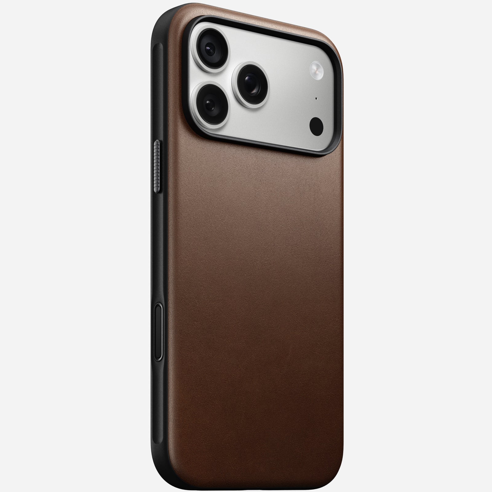 Modern Leather Case for iPhone 18 Pro Max 6.9 in Brown Ecco - Nomad