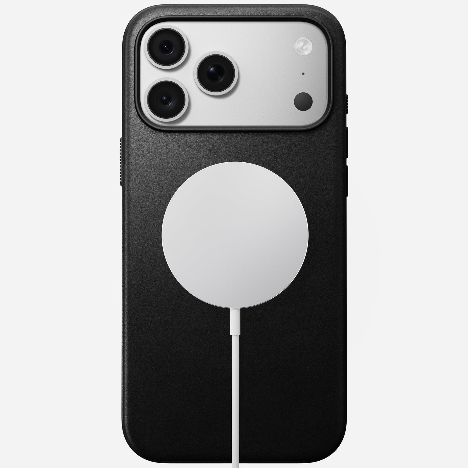 Modern Leather Case for iPhone 18 Pro Max 6.9 in Black Ecco - Nomad