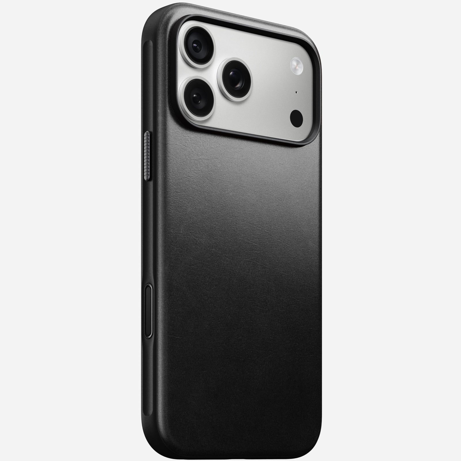 Modern Horween Leather Case for iPhone 18 Pro Max 6.9 in Black Horween - Nomad