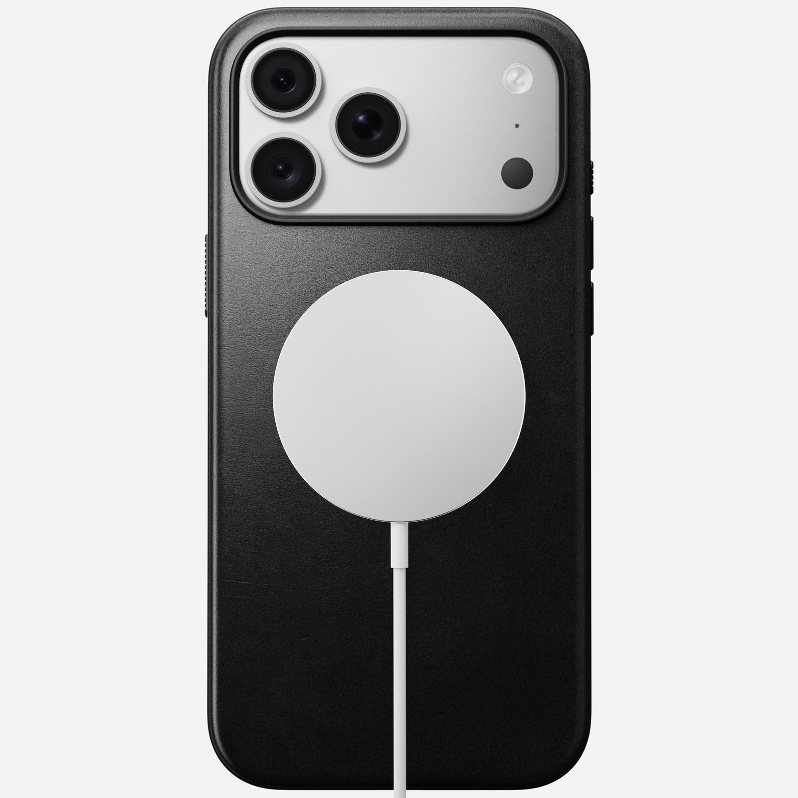Modern Horween Leather Case for iPhone 18 Pro Max 6.9 in Black Horween - Nomad