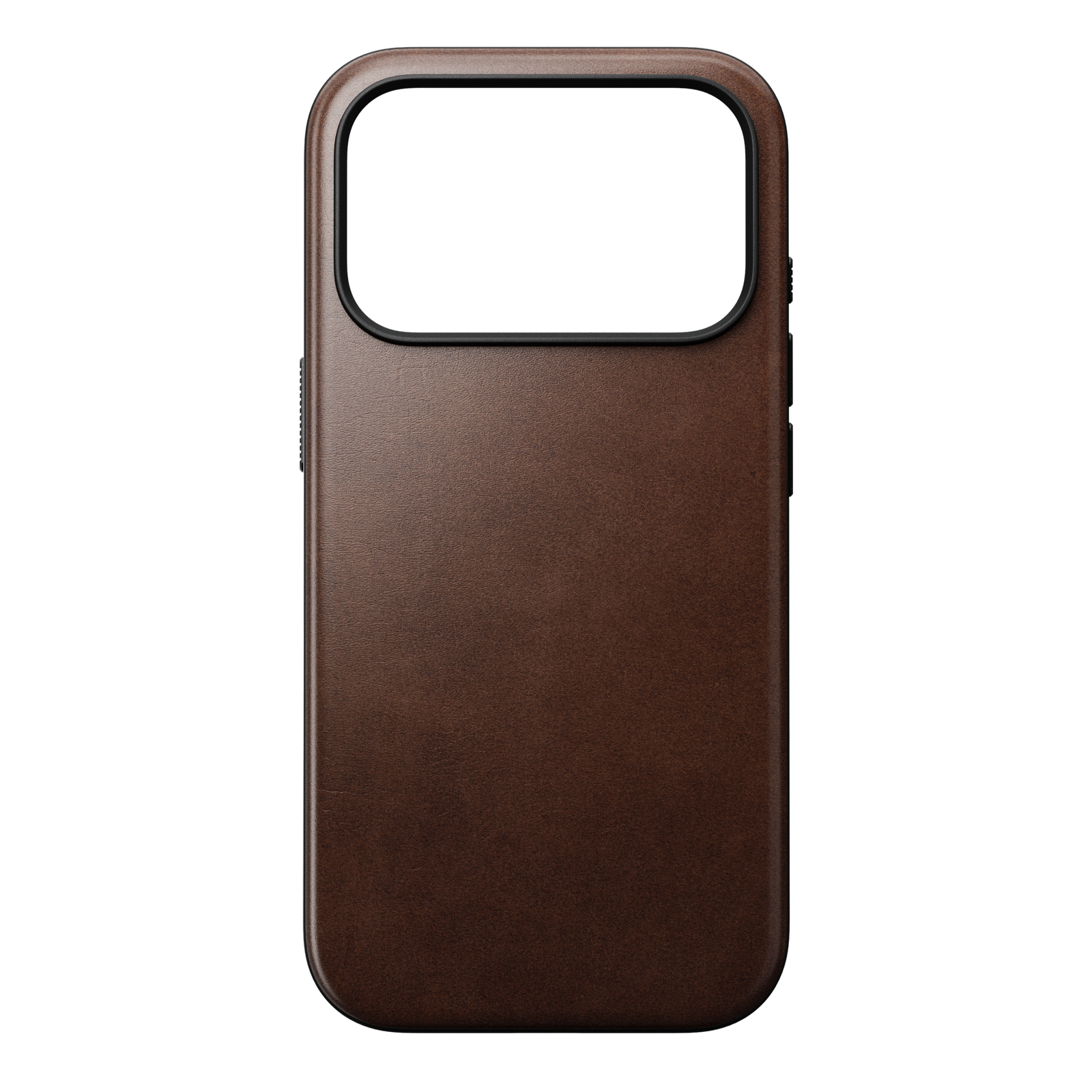 Modern Horween Leather Case for iPhone 18 Pro 6.3 in Rustic Brown Horween - Nomad