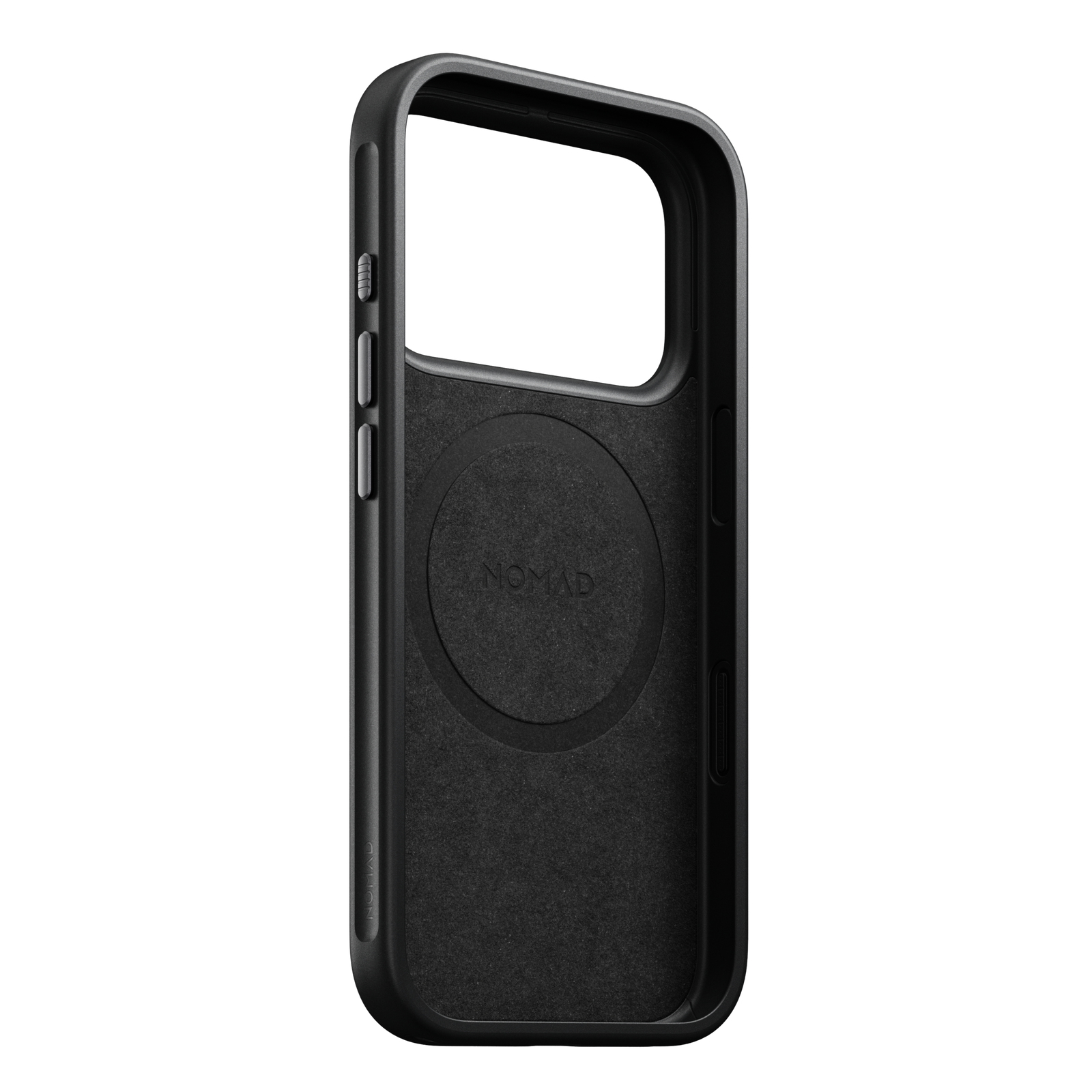 Modern Leather Case for iPhone 18 Pro 6.3 in Black Ecco - Nomad