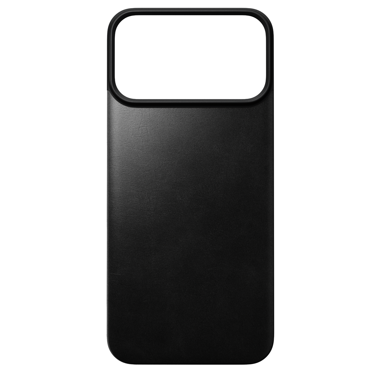 Magnetic Leather Back Case for iPhone 18 Pro Max 6.9 in Black Horween - Nomad