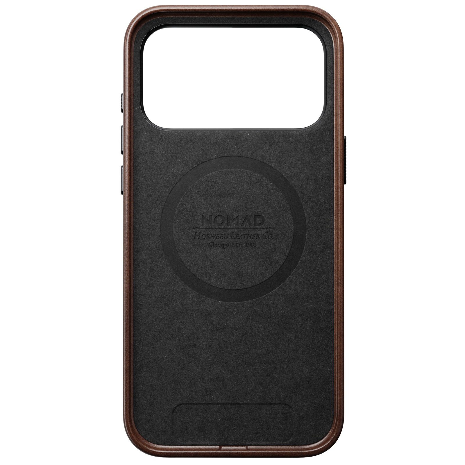 Traditional Horween Leather Case for iPhone 18 Pro Max 6.9 in Rustic Brown Horween - Nomad