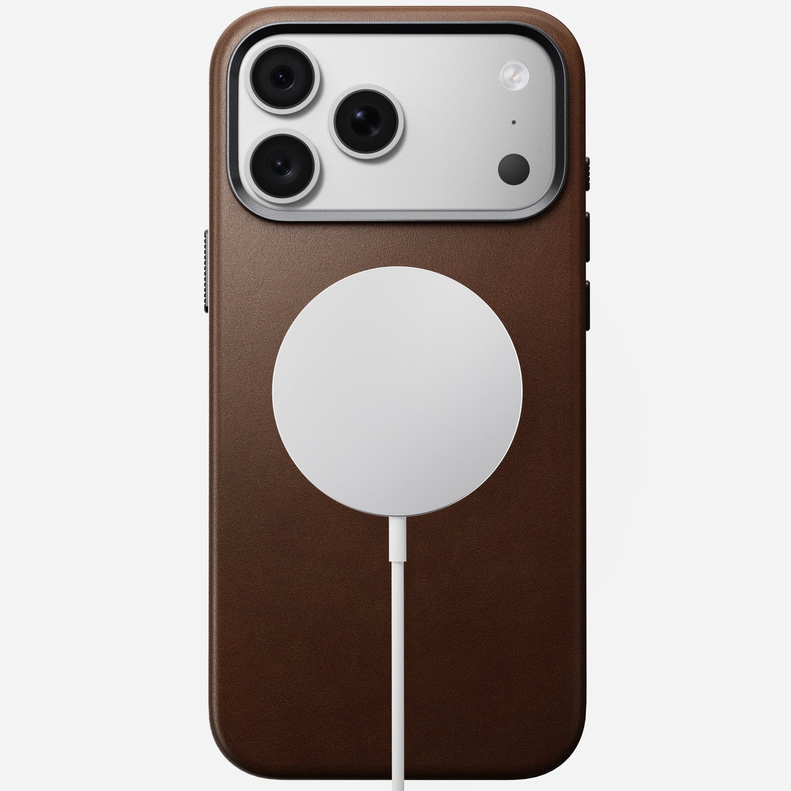 Traditional Leather Case for iPhone 18 Pro Max 6.9 in Brown Ecco - Nomad