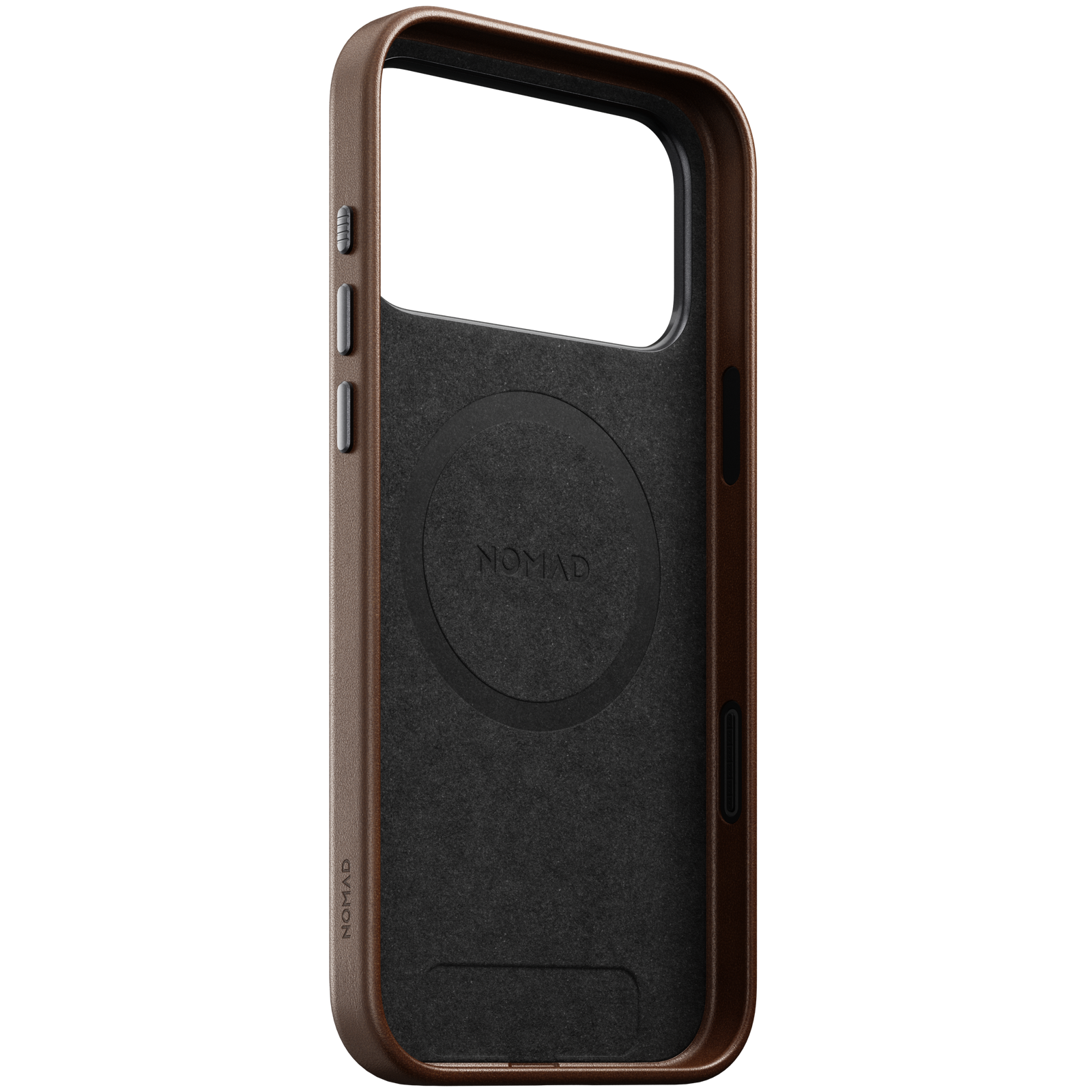 Traditional Leather Case for iPhone 18 Pro Max 6.9 in Brown Ecco - Nomad