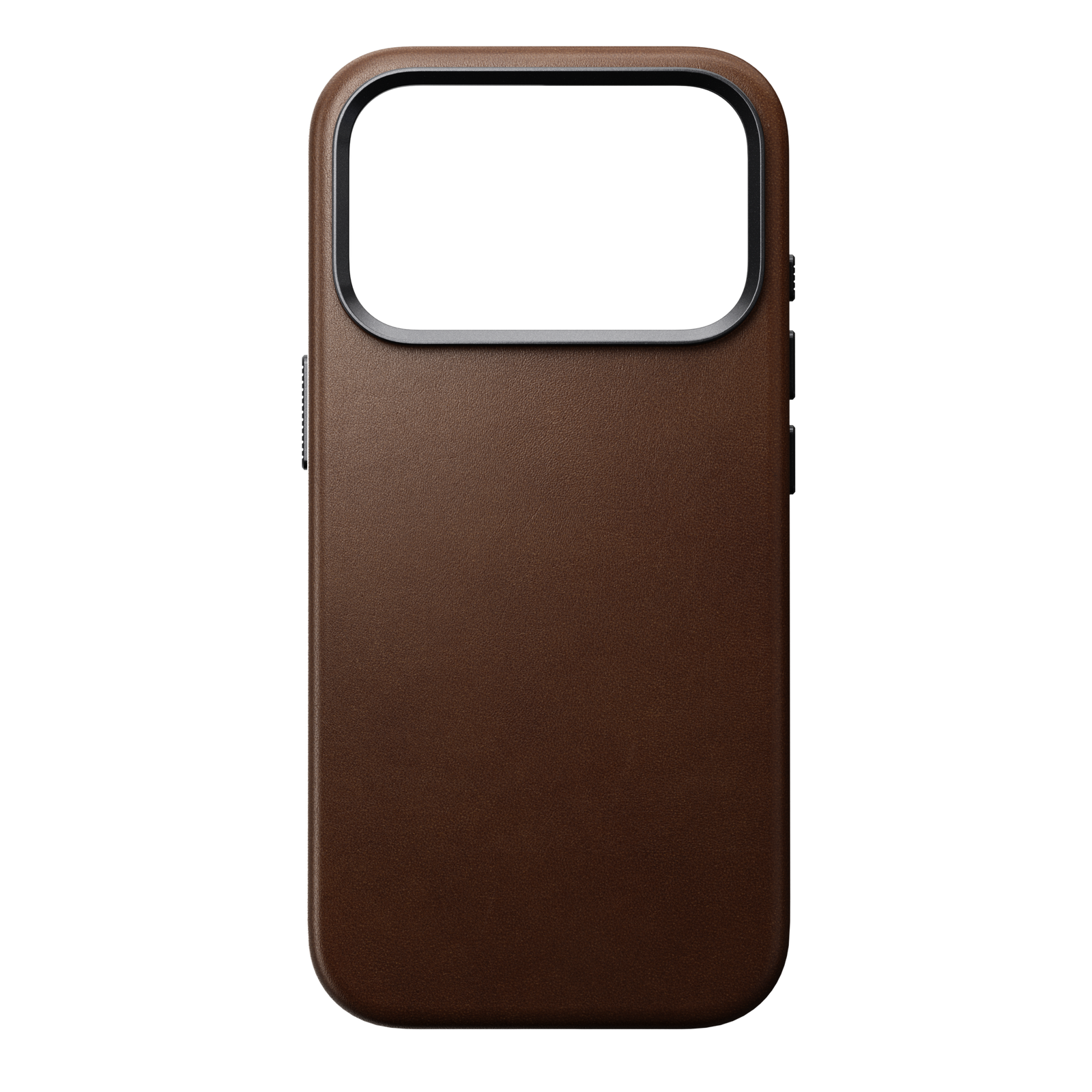 Traditional Leather Case for iPhone 18 Pro 6.3 in Brown Ecco - Nomad