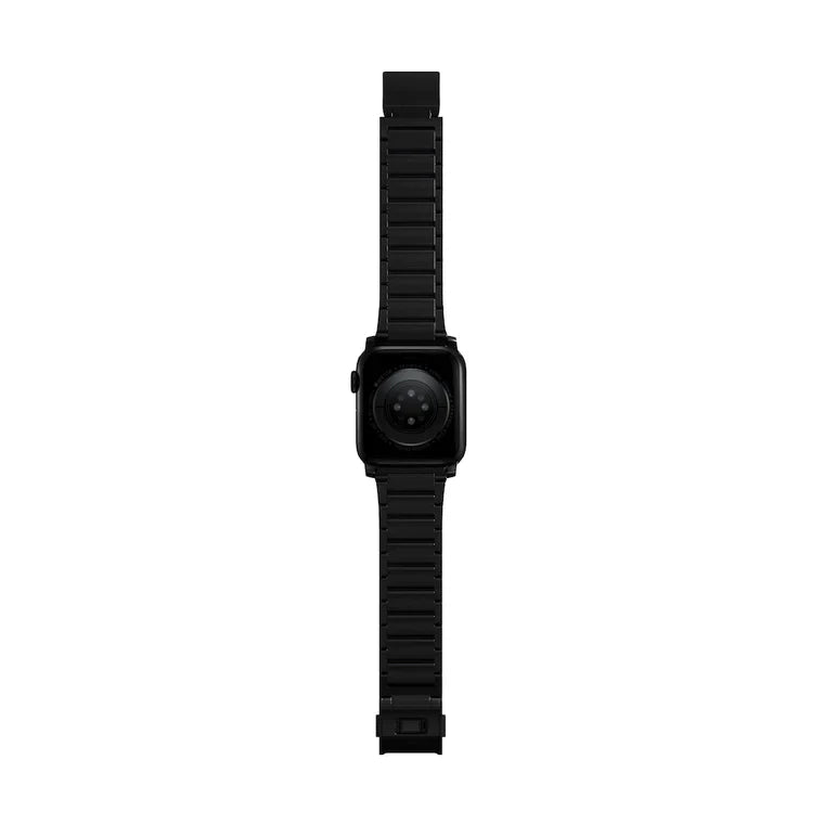 Nomad Titanium Apple Metal Watch Band 38 - 42m - Black hardware