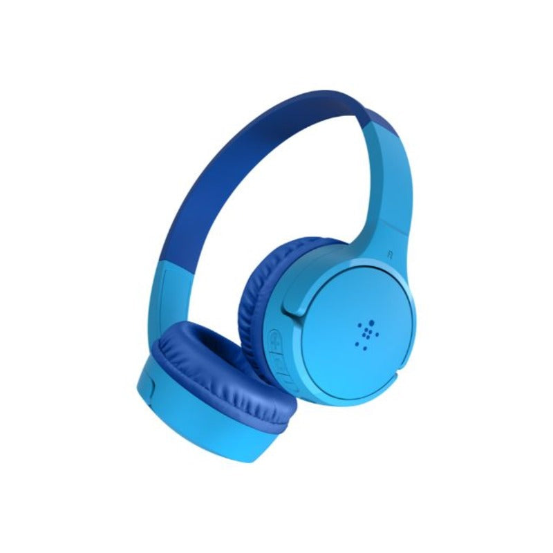 Belkin Soundform Mini Wireless Headphones for Kids - Blue