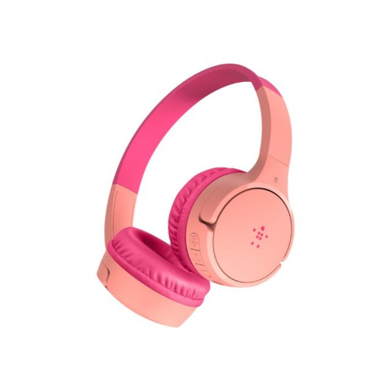 Belkin Soundform Mini Wireless Headphones for Kids - Pink