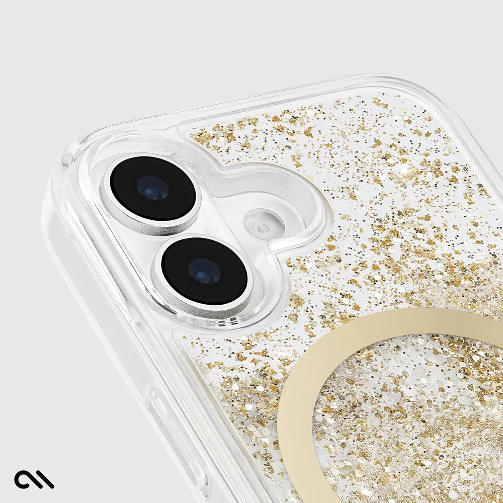 Case-Mate Waterfall MagSafe Case For iPhone 17 Standard - Gold