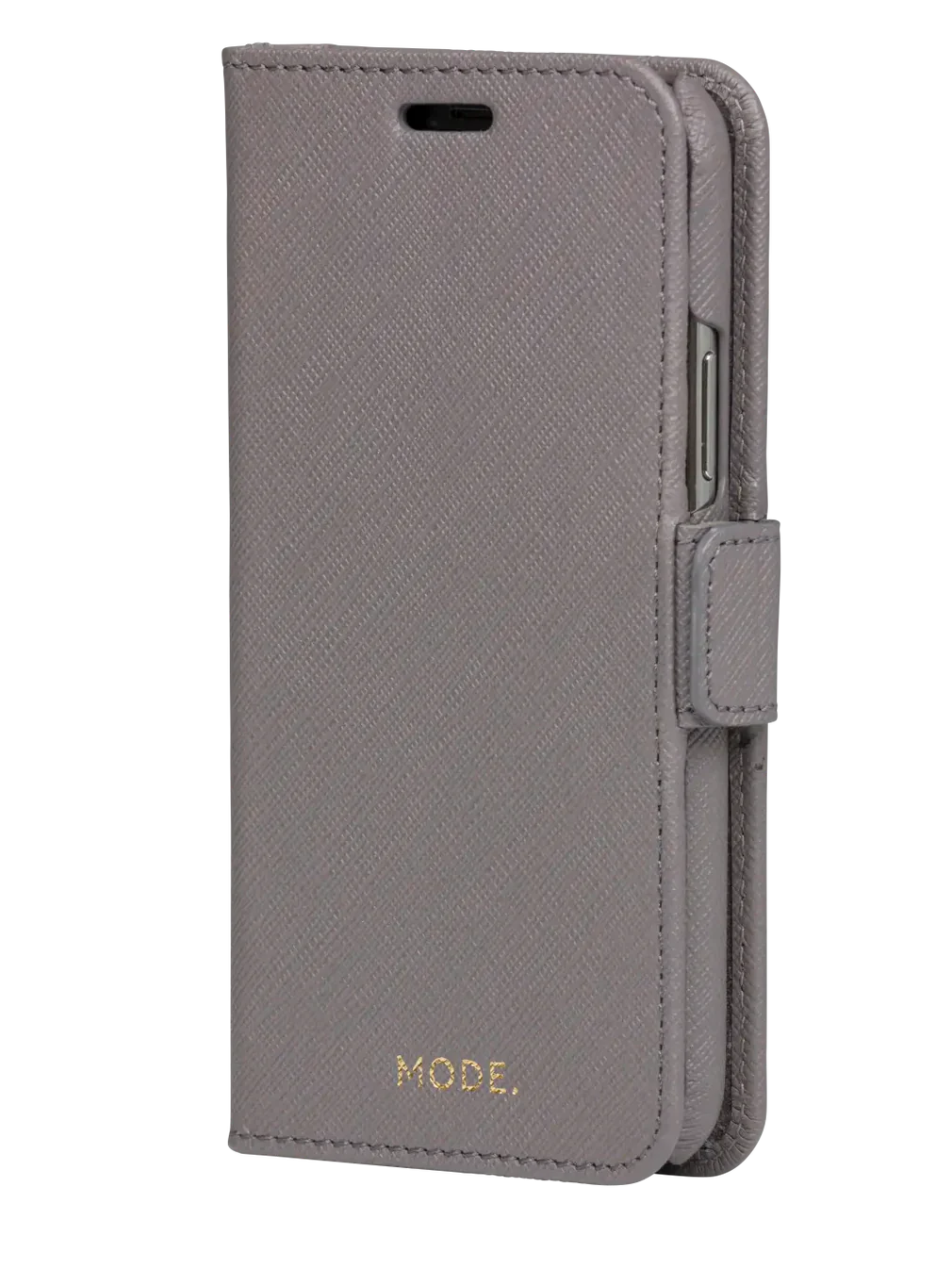 Dbramante1928 New York Leather Folio Case iPhone 11 Pro / X / XS - Shadow Grey