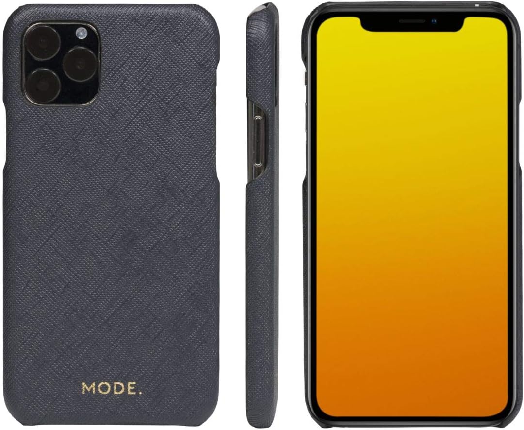 Dbramante1928 New York Leather Folio Case iPhone 11 Pro / X / XS -Night Black