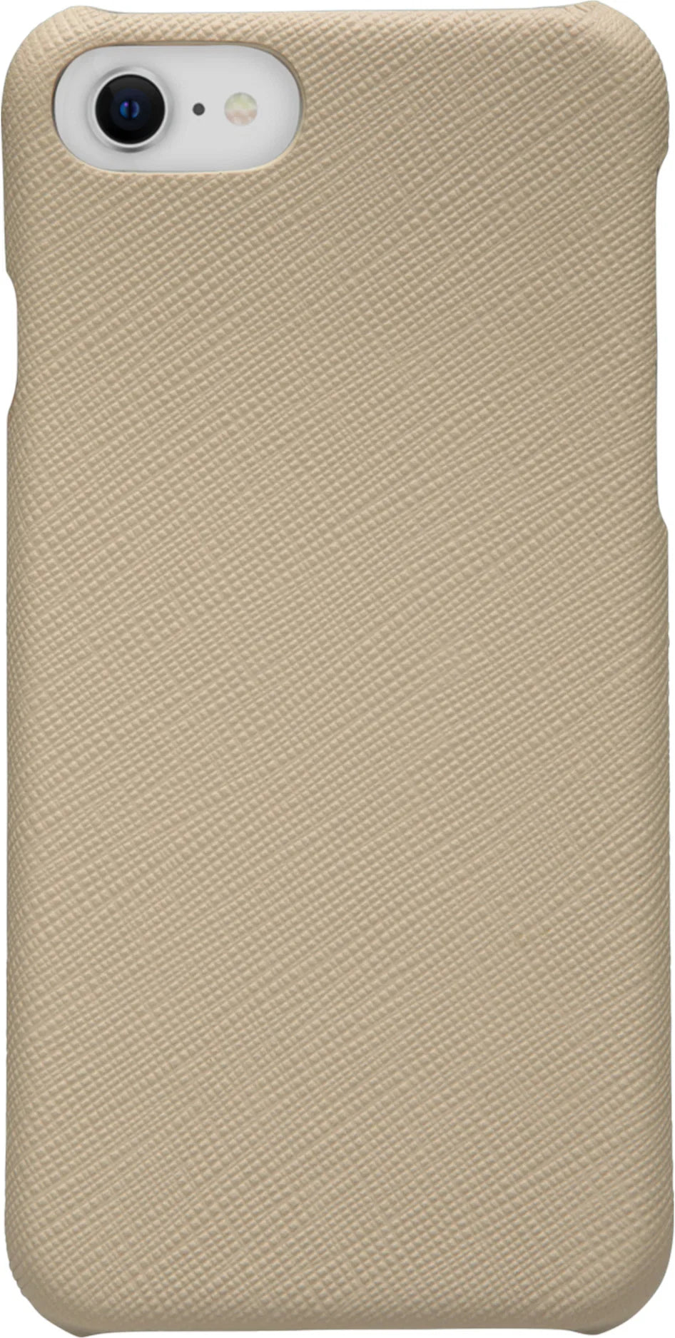 Dbramante1928 New York Leather Folio Case iPhone SE 3rd / 2nd / 8 / 7 Sahara Sand - BONUS Screen Protector