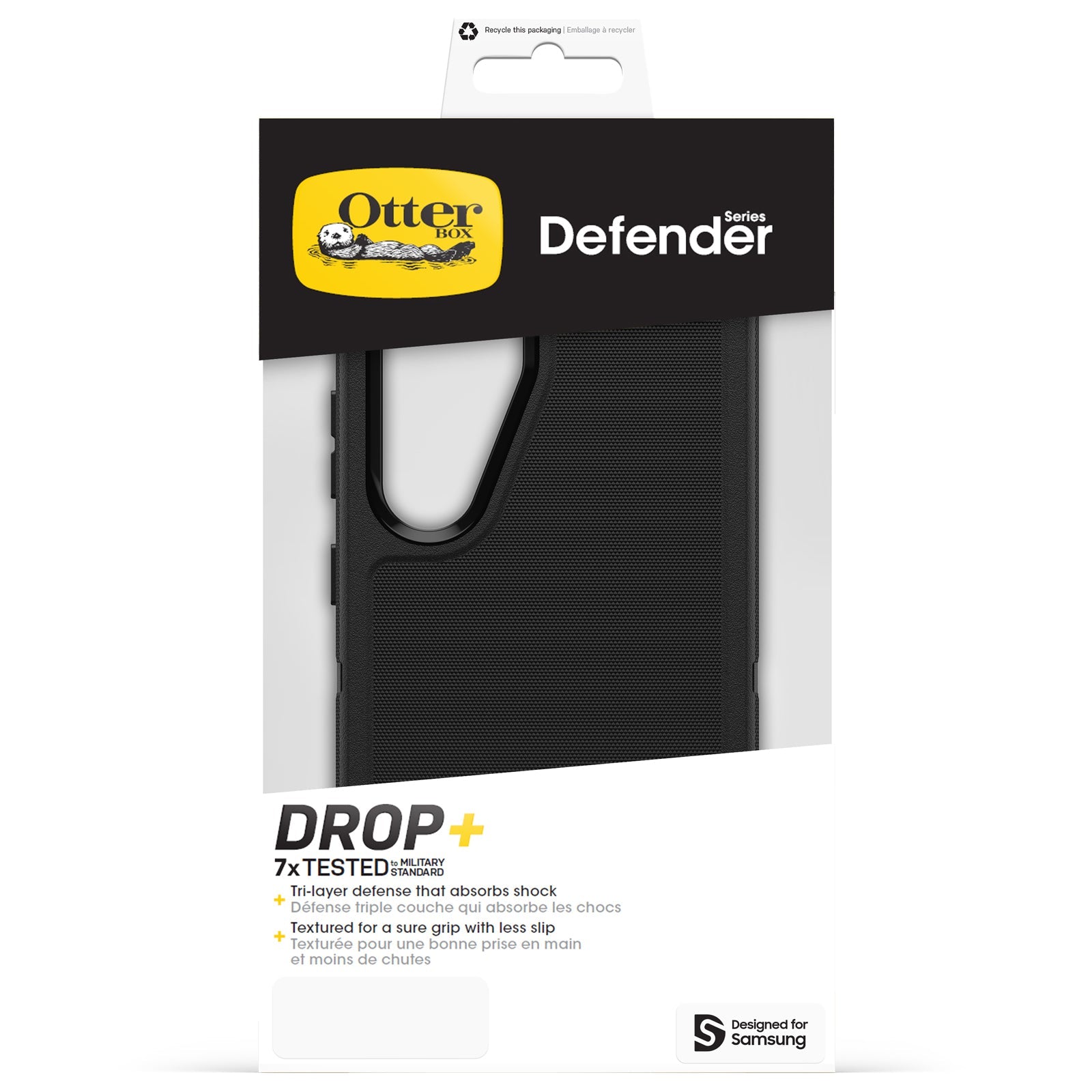 Otterbox Defender Case Samsung S25 Plus 6.7 inch - Black