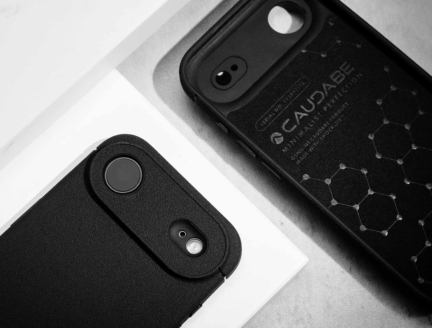 Caudabe Sheath Slim Protective Case MagSafe iPhone 17 Air 6.5 - Black