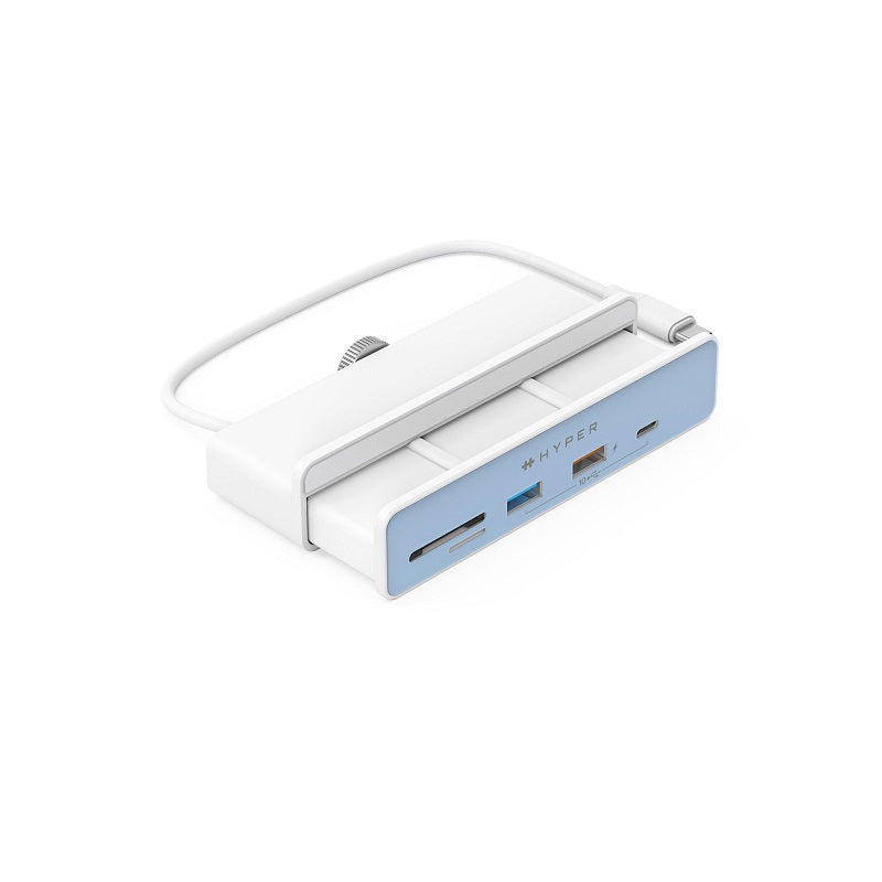 HyperDrive 6-in-1 USB-C Clamp Hub For iMac 24" w/ HDMI