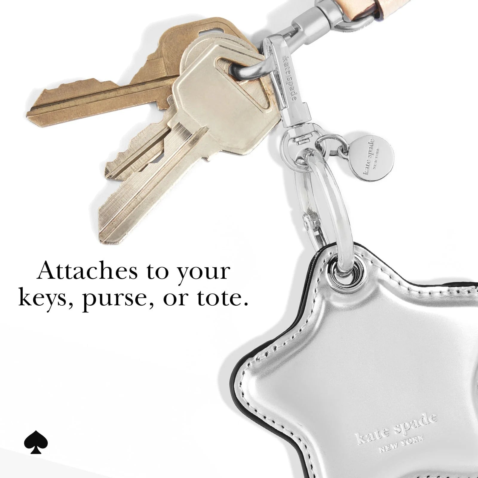 Kate Spade Star Charm Keychain for AirTag - Mac Addict