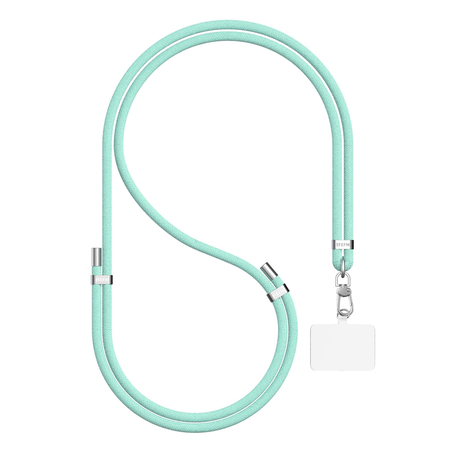 Santorini Crossbody Lanyard for Smart Phone by EFM - Mint