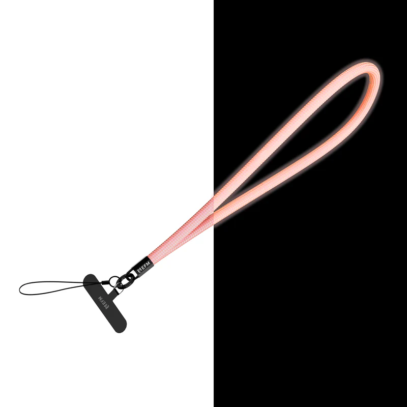 Ibiza Glow In The Dark Wrist Strap for Smart Phone - Pink