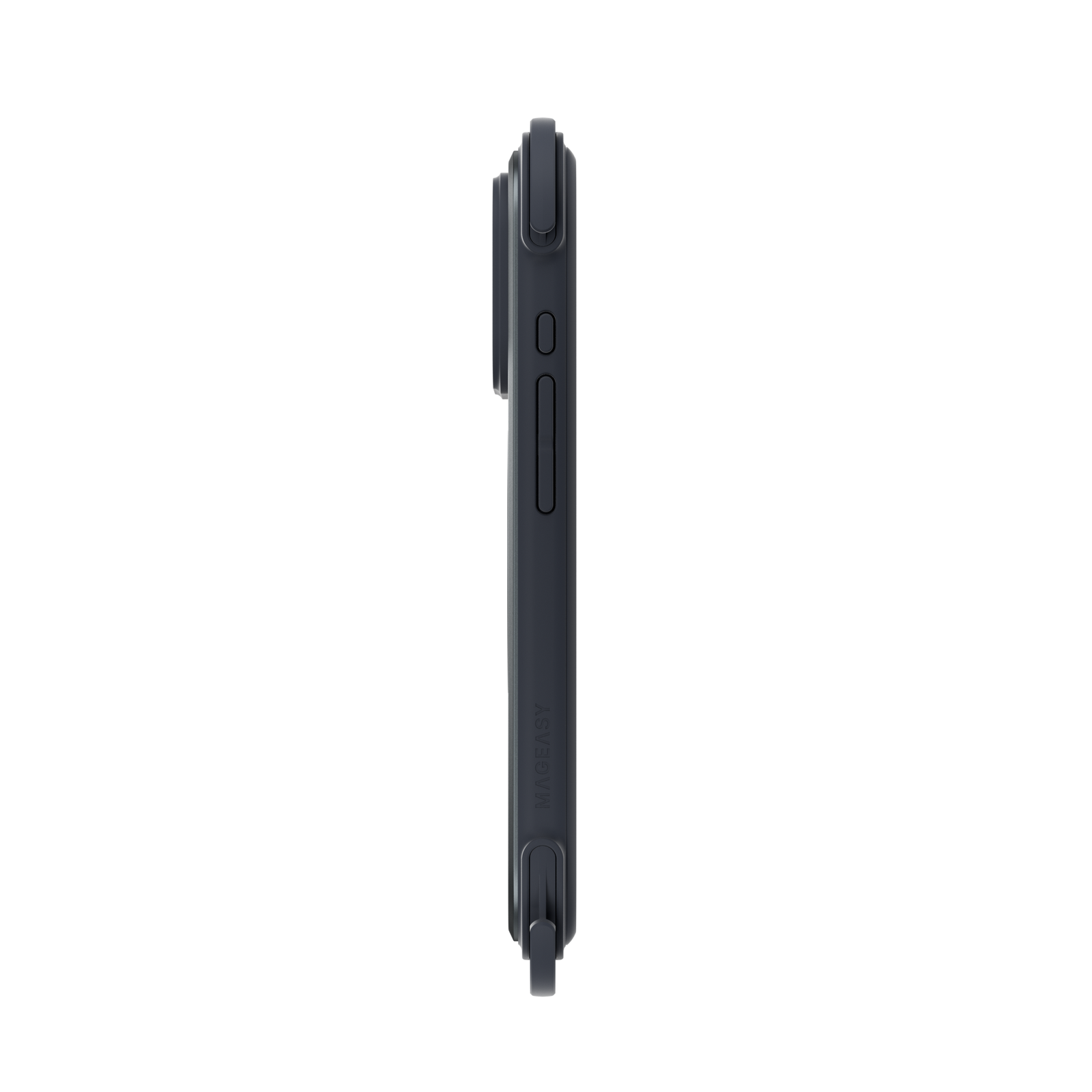 Mageasy Odyssey Ultra M 360 Tough Case & Stand & Lanyard for iPhone 17 Pro - Midnight Black - Mac Addict