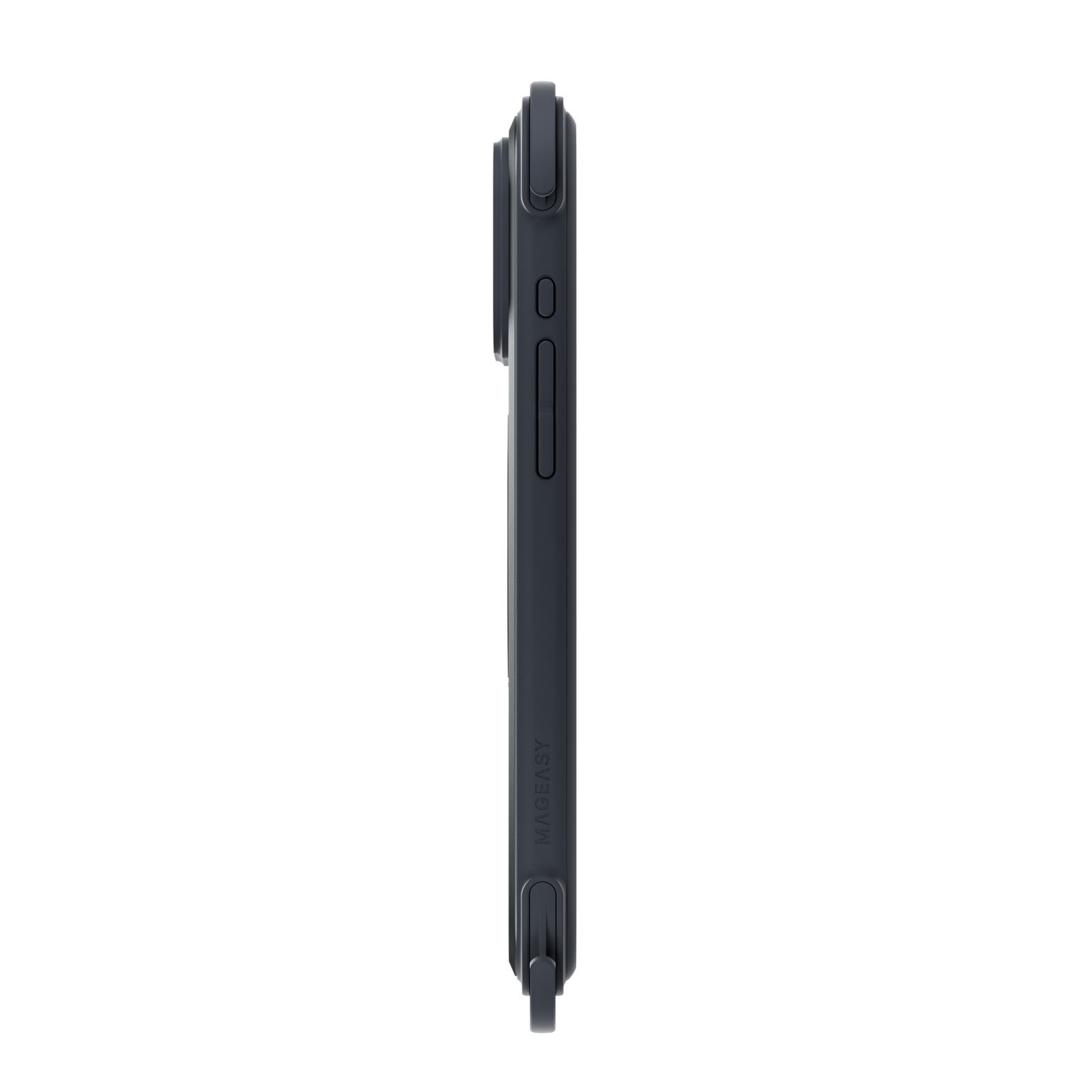 Mageasy Odyssey Ultra M 360 Tough Case & Stand & Lanyard for iPhone 17 Pro Max -Midnight Black - Mac Addict