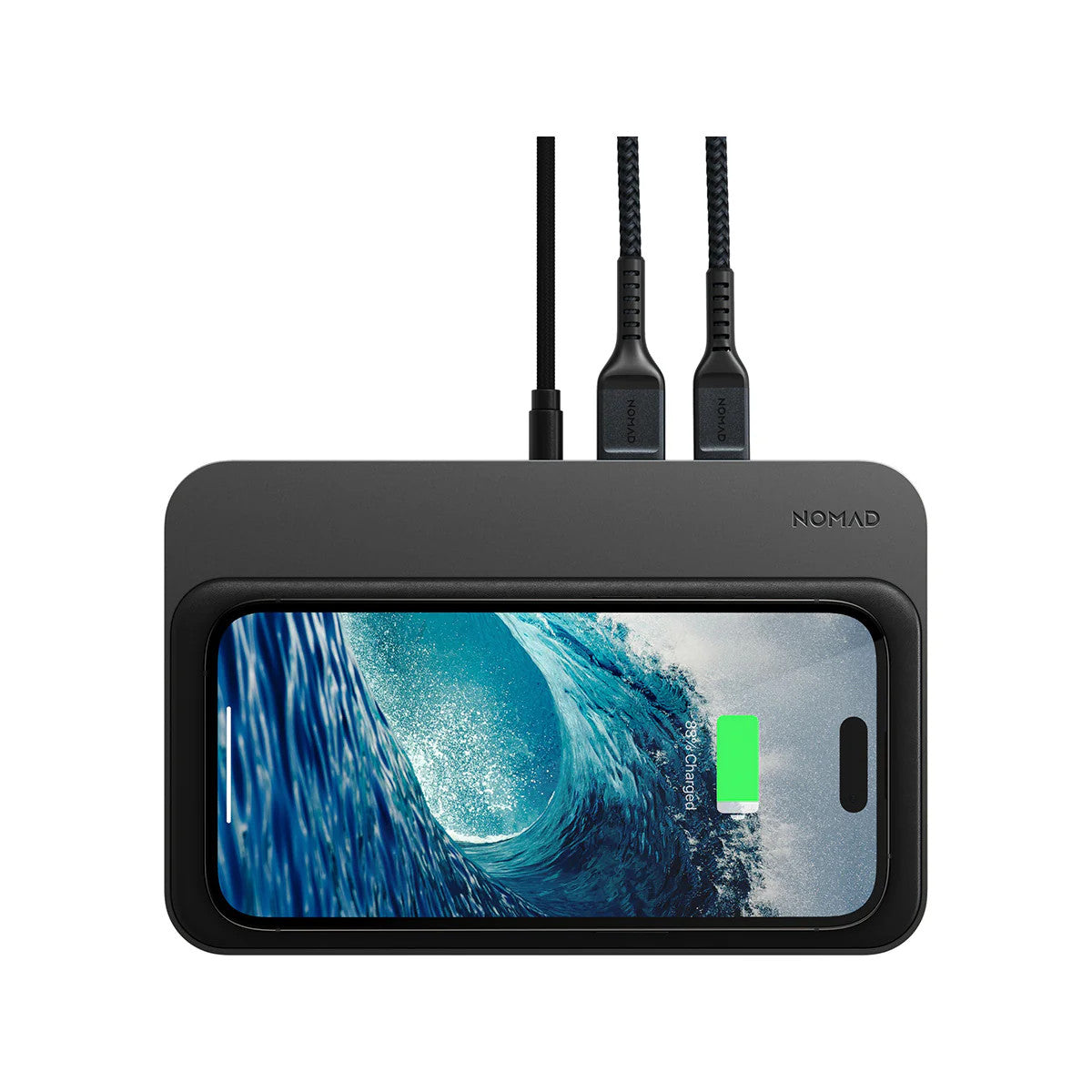 Nomad Base Station Hub Edition Magnetic Alignment V4 Charger - Black