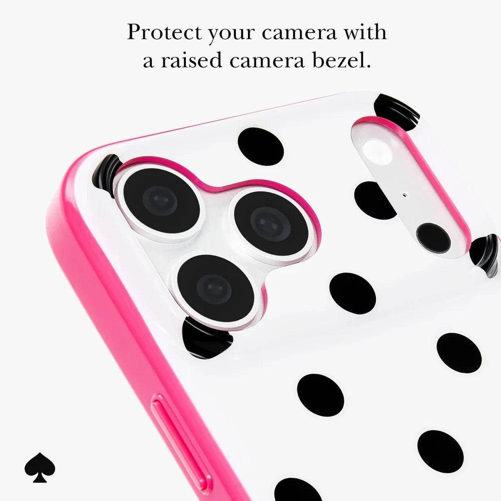 Picture Dot MagSafe Case for iPhone 18 Pro & 17 Pro 6.3 in Pop Pink - Kate Spade