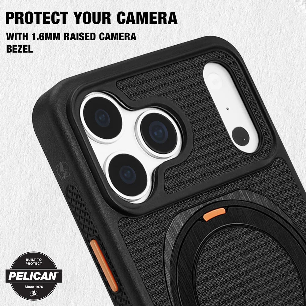 Vault MagSafe Case with Stand for iPhone 18 Pro Max in Black - Pelican