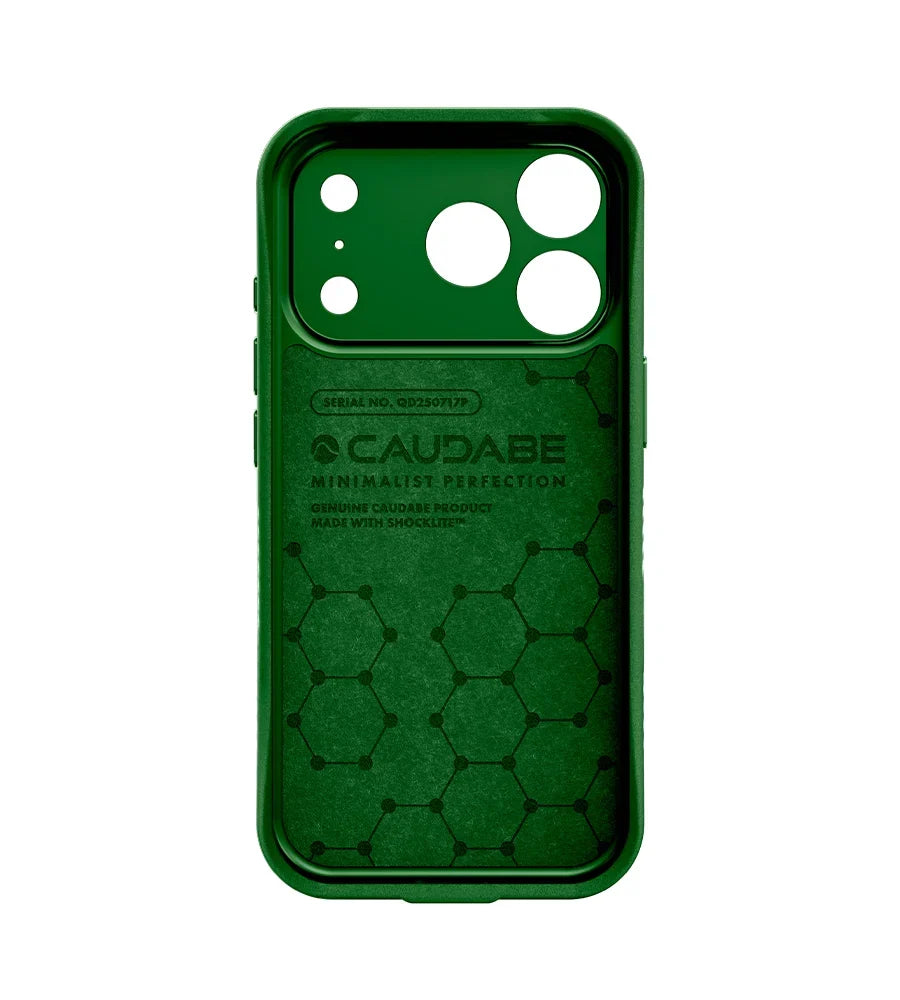 Caudabe Paragon PRECISE Case MagSafe iPhone 17 Pro Max 6.9 - Peridot