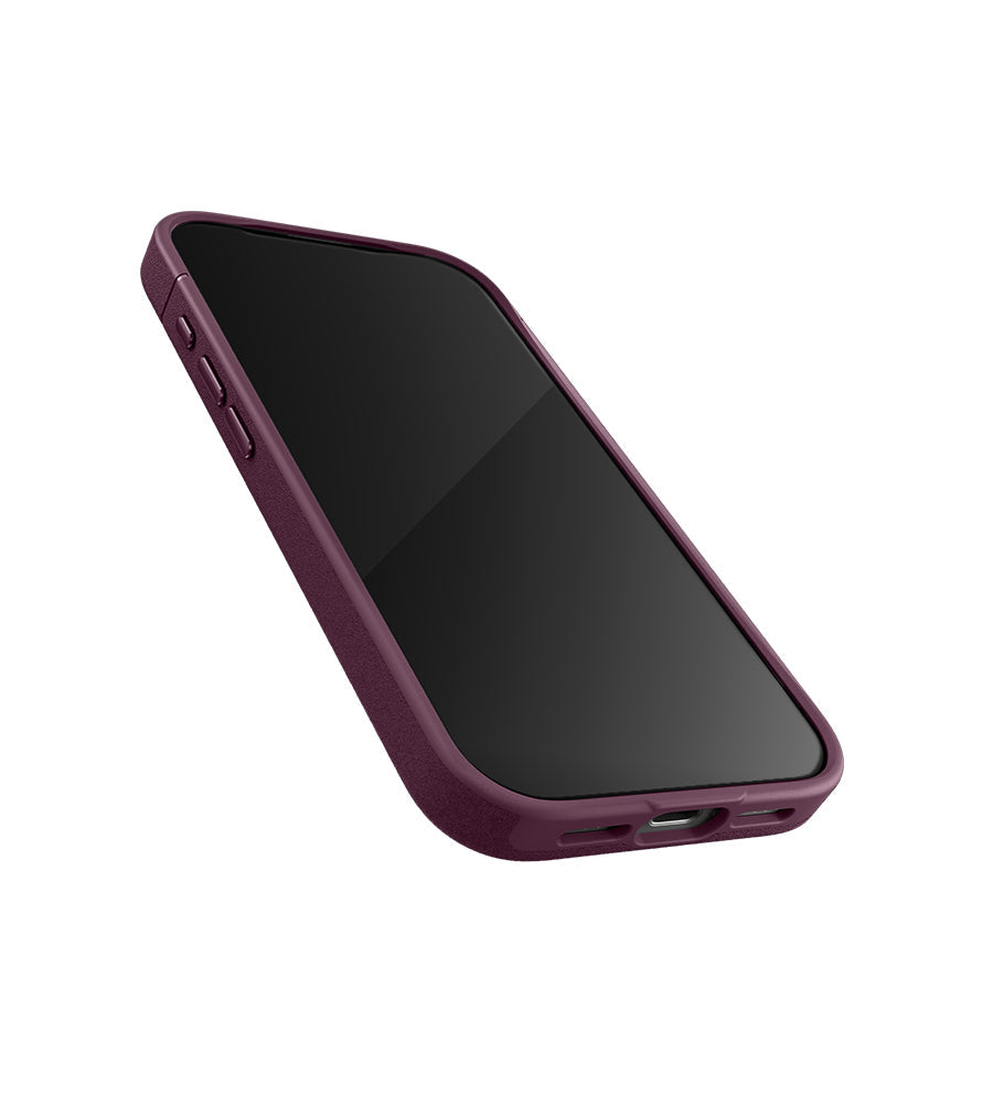 Sheath (OPEN) Case MagSafe iPhone 18 Pro 6.3 in Almandine - Caudabe