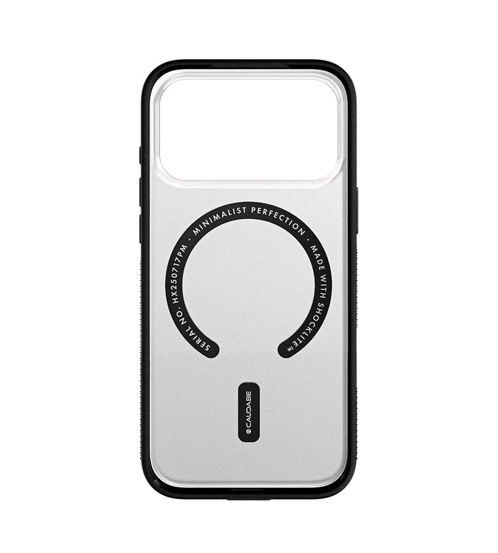 Caudabe Synthesis Slim Protective Case MagSafe iPhone 17 Pro 6.3 - Frost