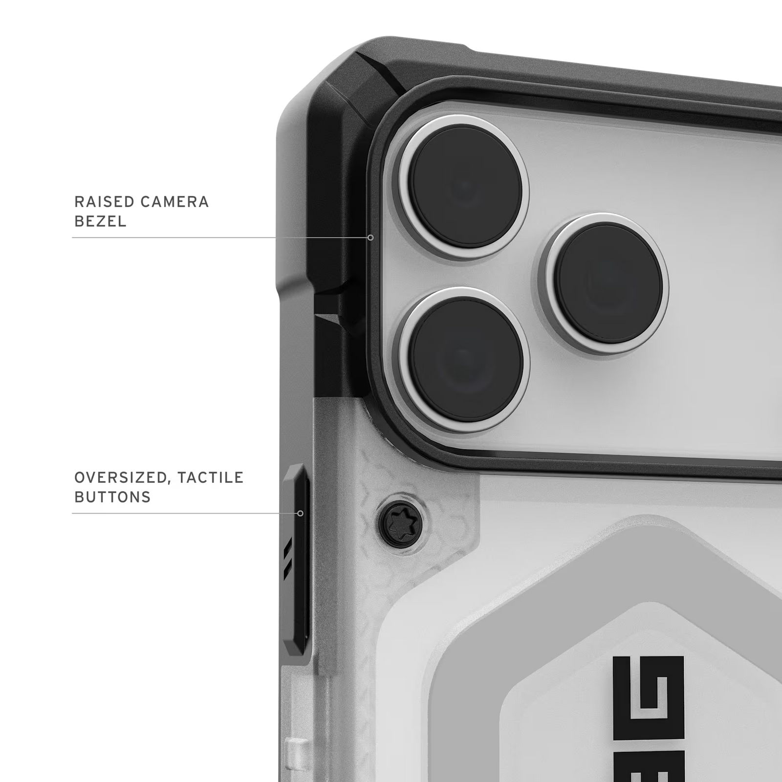 Pathfinder Clr MagSafe Case for iPhone 18 Pro Max 6.9 in Ice/Silver - UAG