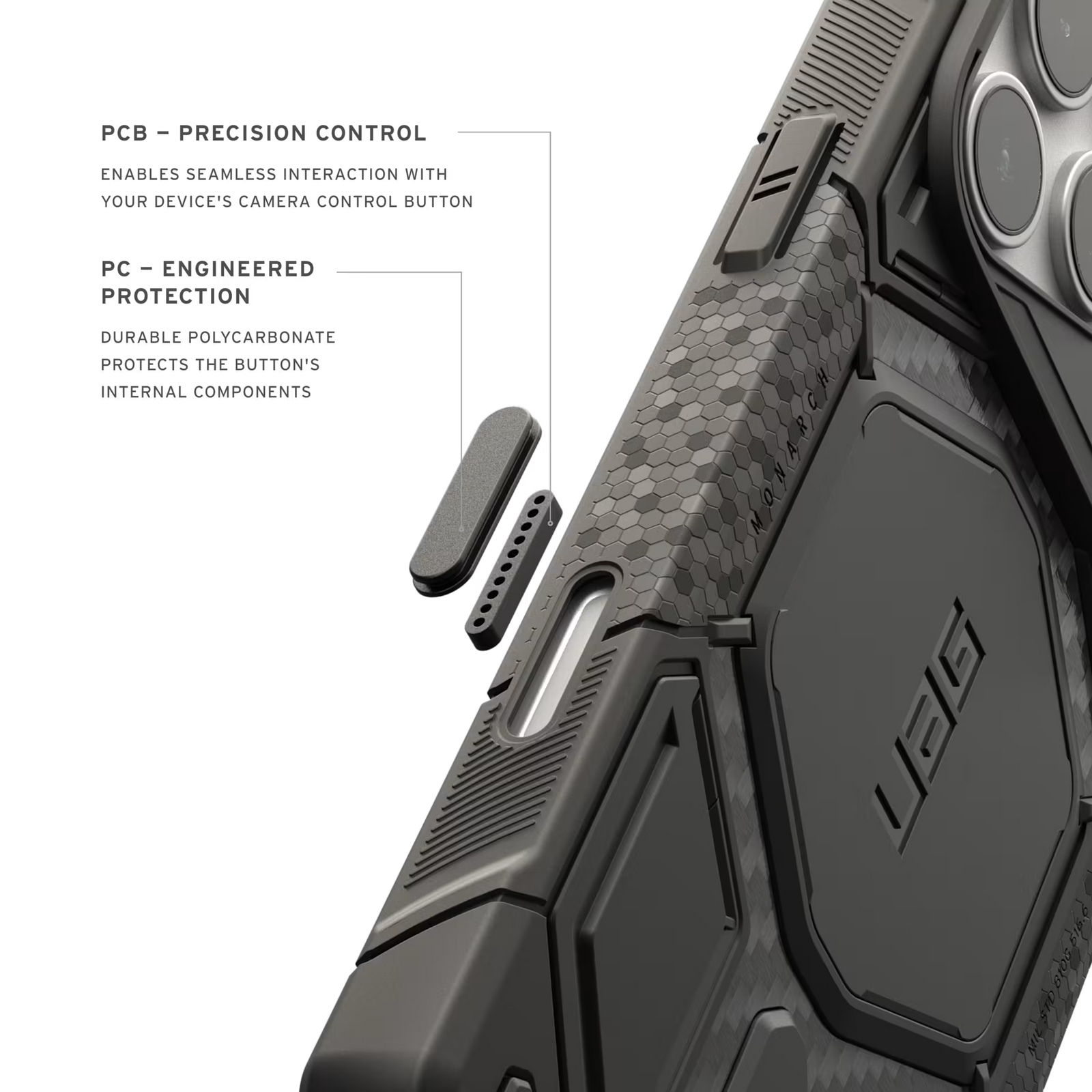 Monarch Pro Case for iPhone 18 Pro Max 6.9 in Carbon Fiber - UAG