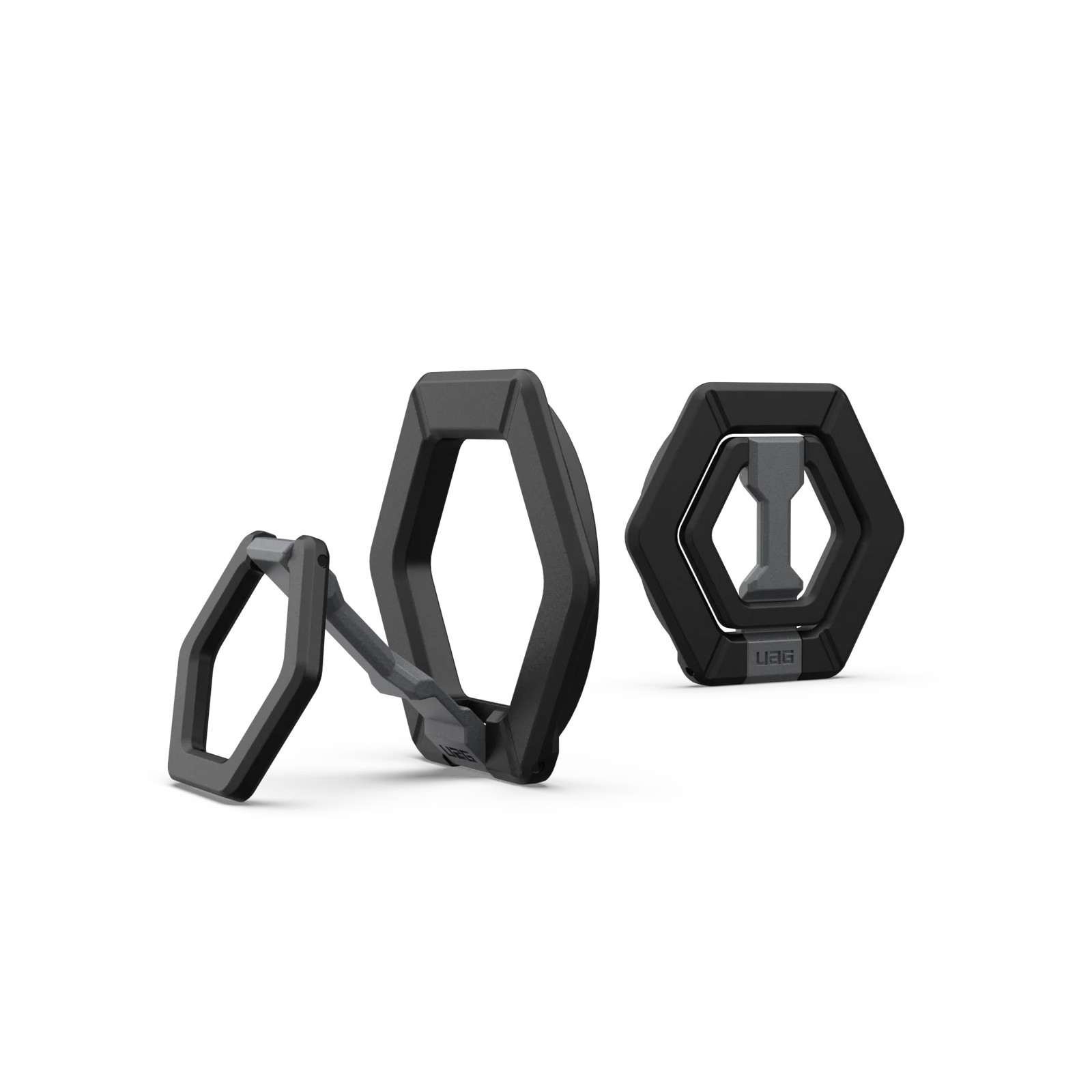 UAG MagSafe Magnetic Ring & Stand - Black / Silver