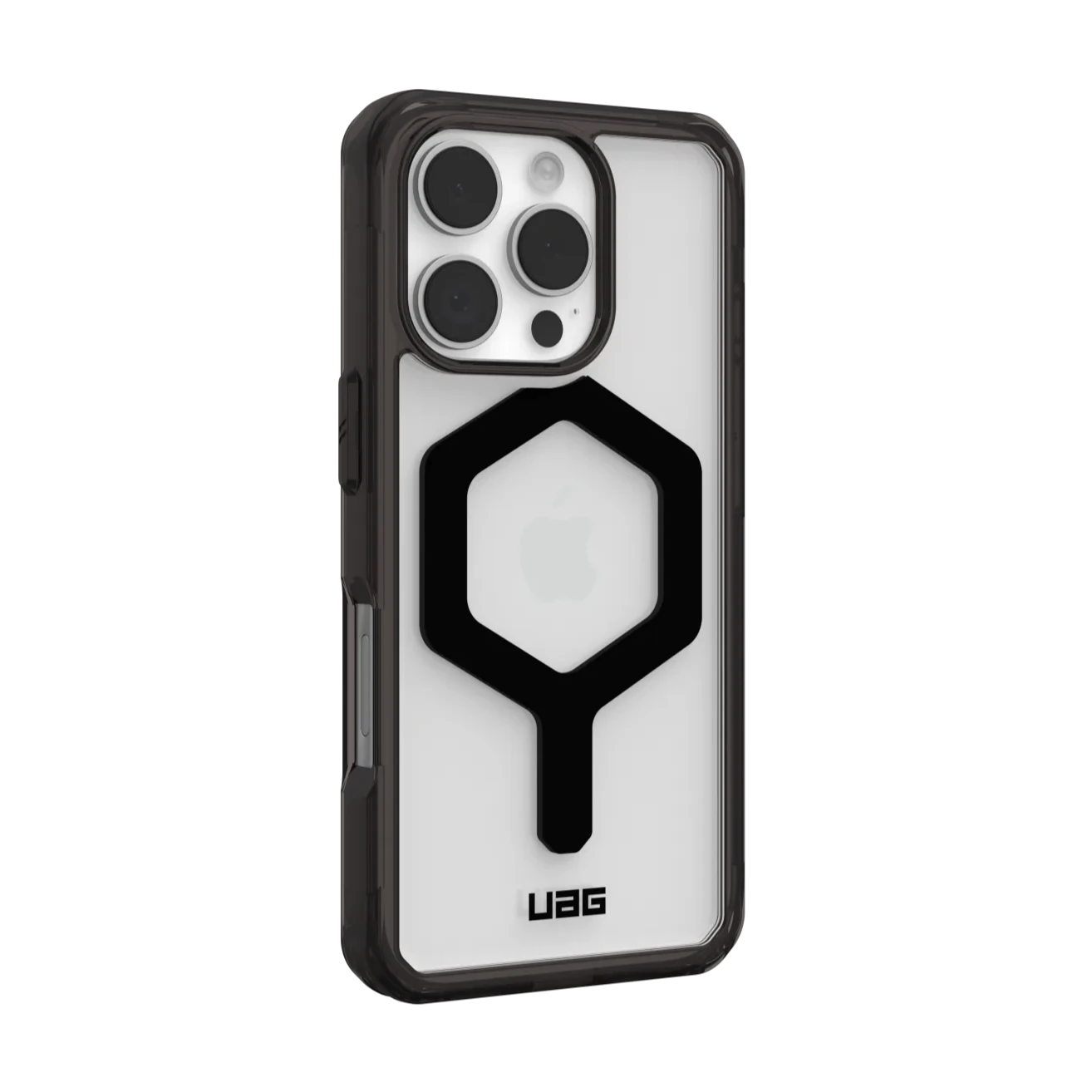UAG Plyo iPhone 16 Pro 6.3 Case & MagSafe - Clear Black