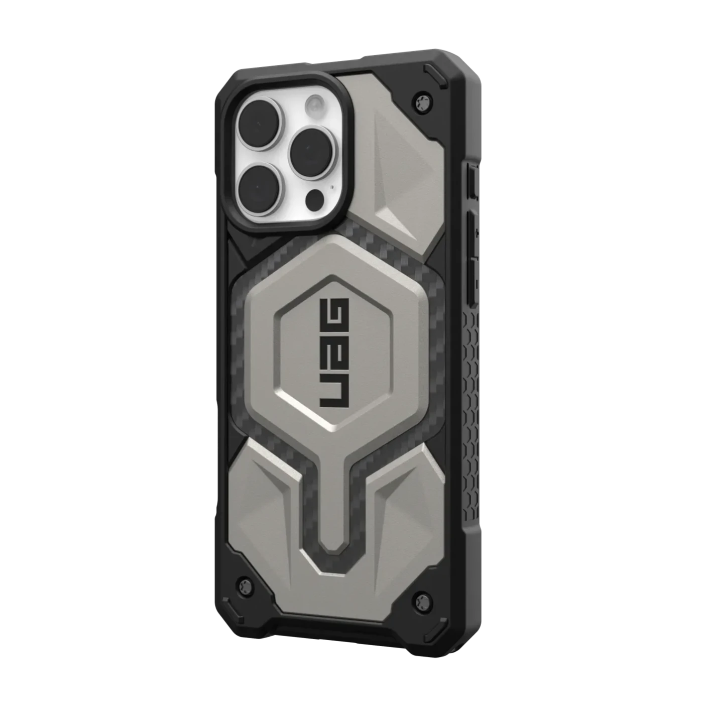 UAG Monarch Pro iPhone 16 Pro 6.3 Case & MagSafe - Titanium
