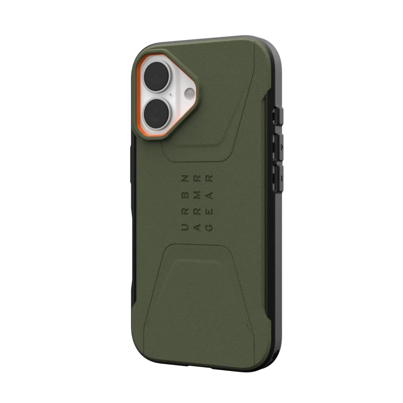 UAG Civilian Rugged Slim iPhone 16 Standard 6.1 Case & MagSafe - Olive