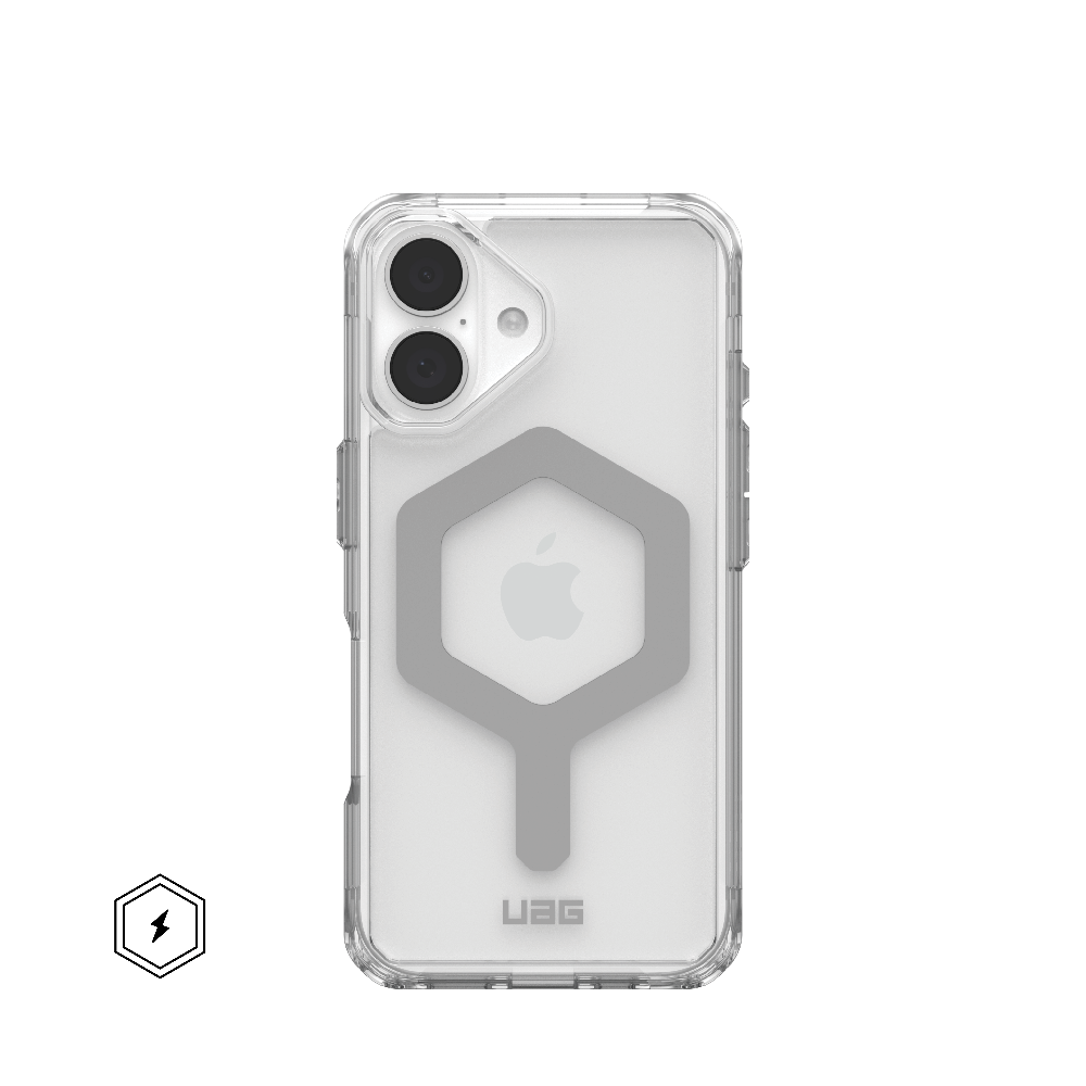 UAG Plyo iPhone 16 Pro 6.3 Case & MagSafe - Ice / White