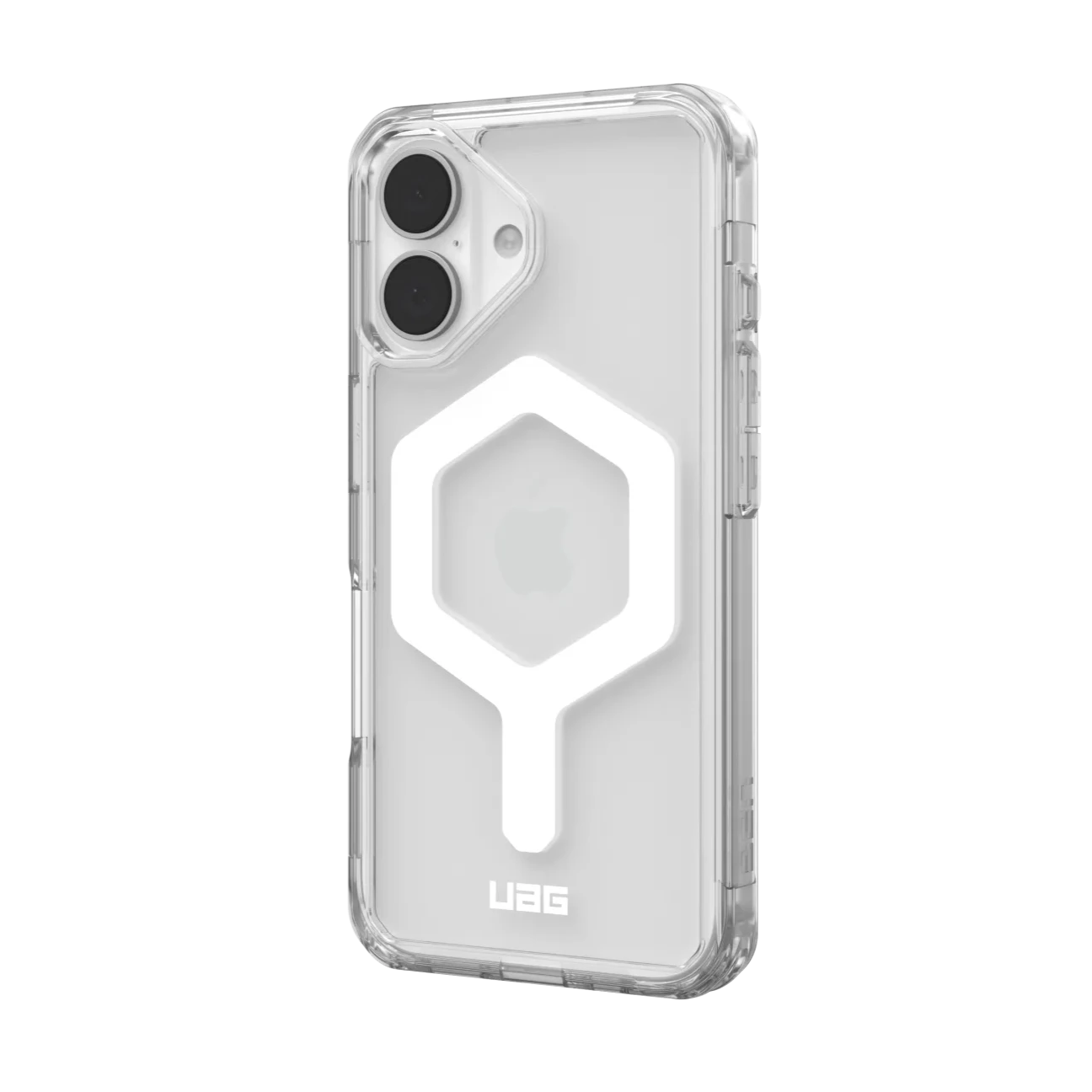 UAG Plyo iPhone 16 Plus 6.7 Standard Case & MagSafe - Ice / White