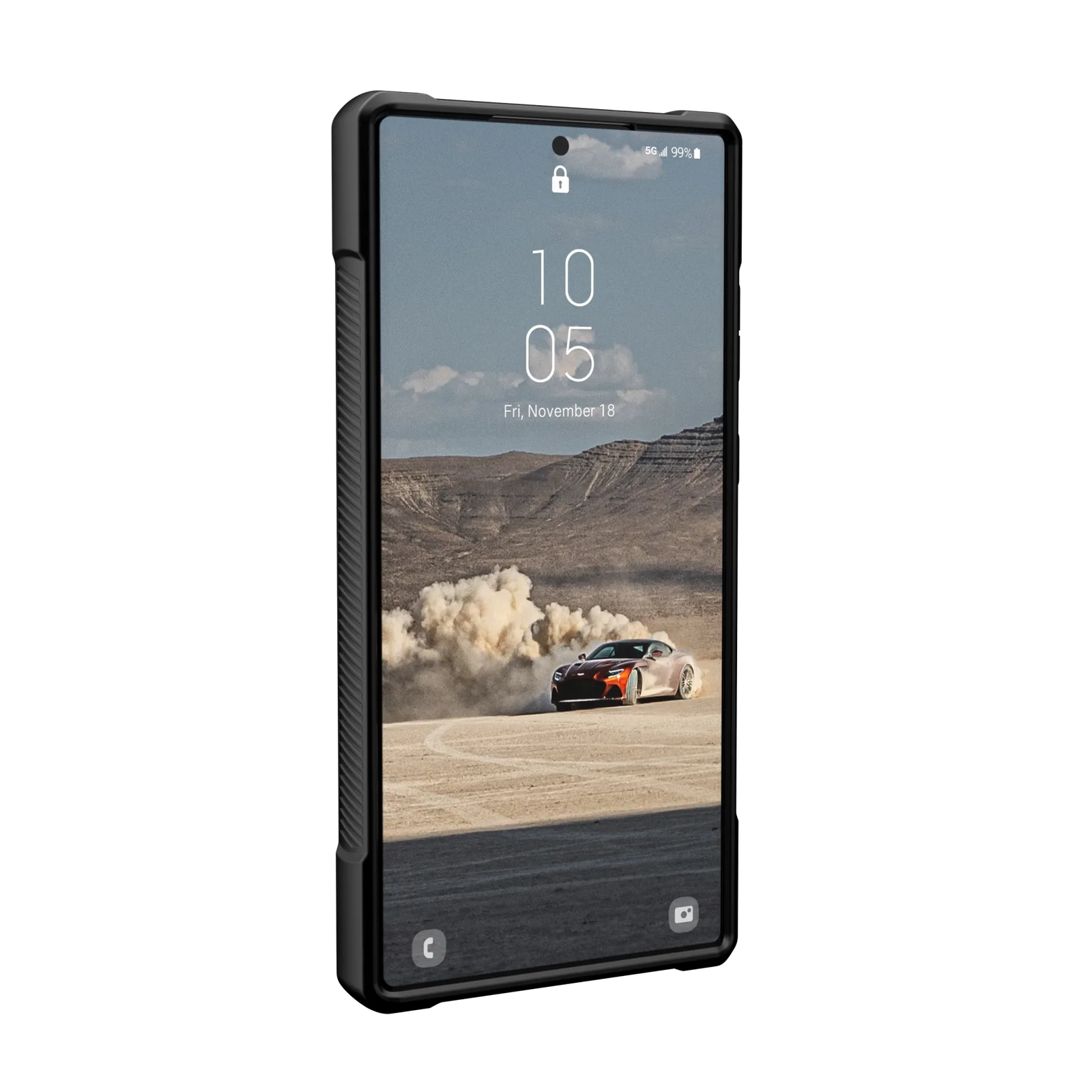 UAG Monarch Rugged Case Samsung S23 Ultra 5G 6.8 - Carbon Fibre