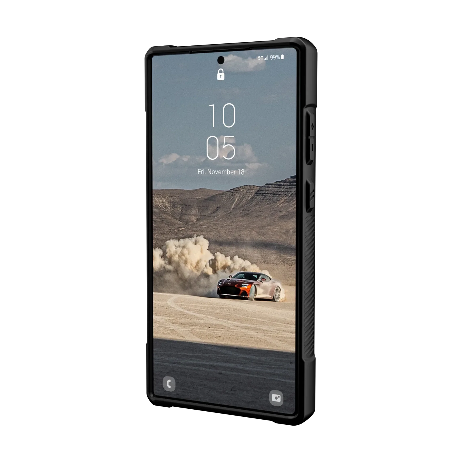 UAG Monarch Kevlar Rugged Case Samsung S23 Ultra 5G 6.8 - Black