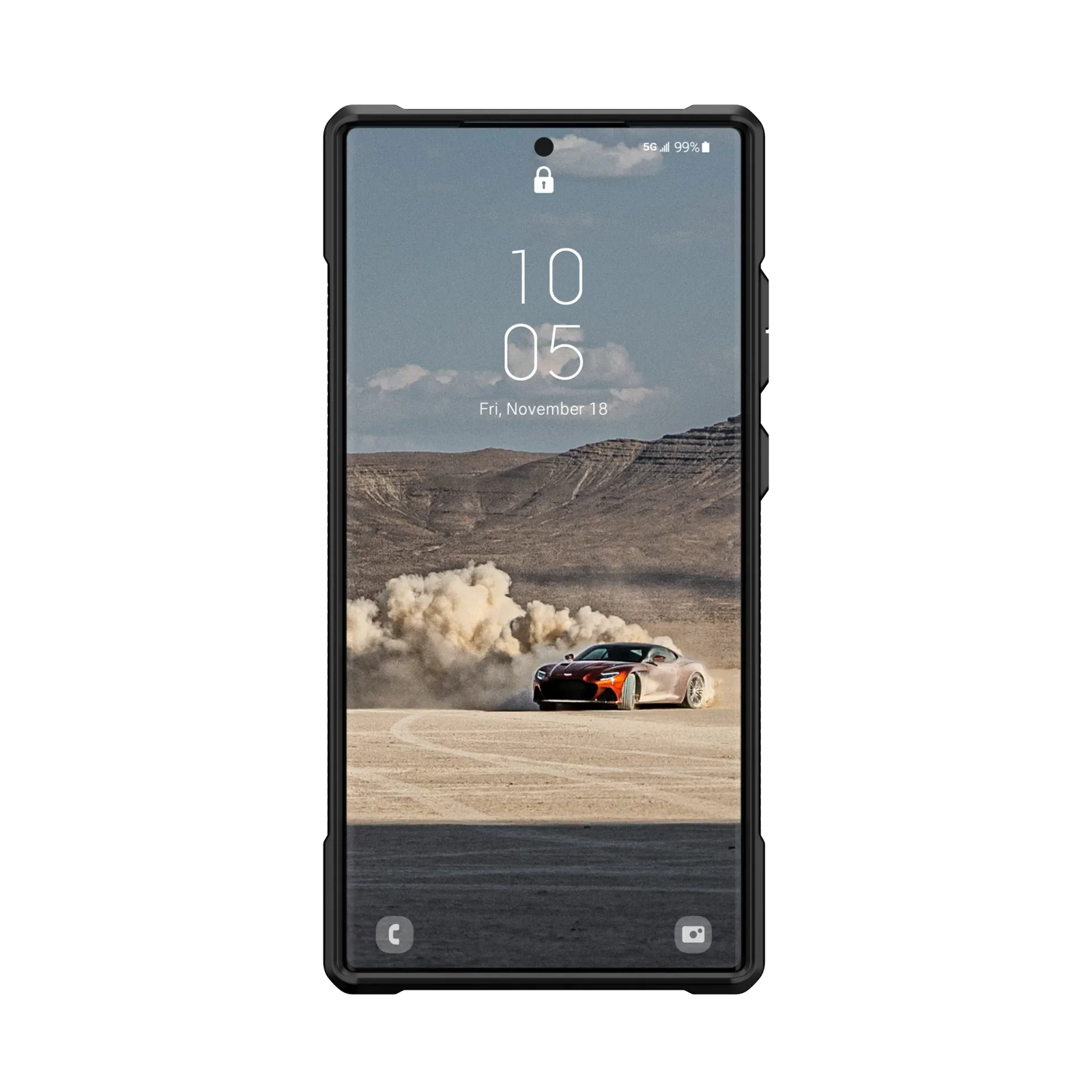 UAG Monarch Kevlar Rugged Case Samsung S23 Ultra 5G 6.8 - Black