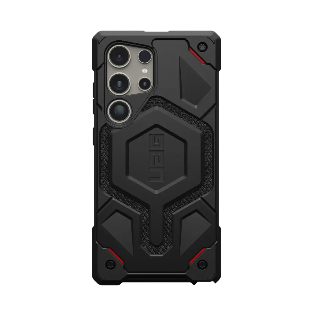 UAG Monarch Rugged Case Samsung S24 Ultra 5G 6.8 - Kevlar Black