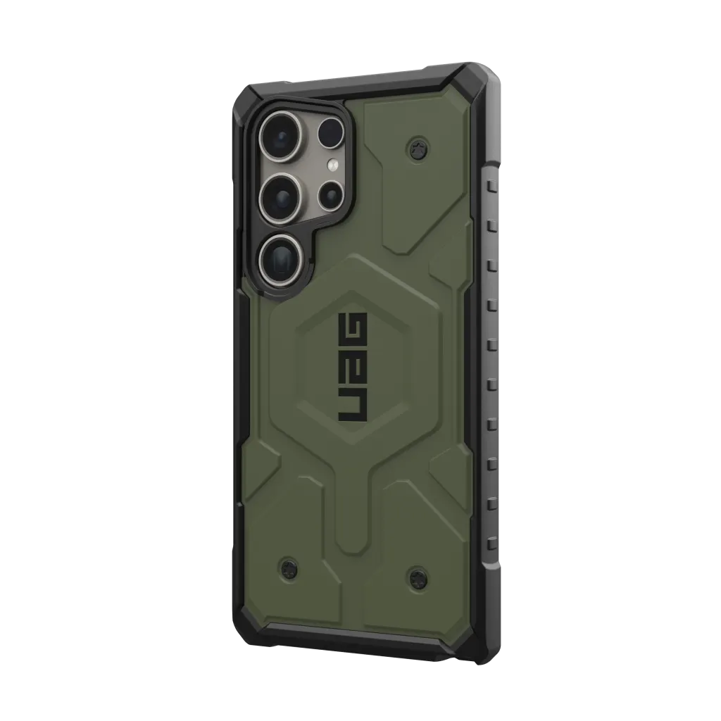 UAG Pathfinder Magsafe Rugged Case Samsung S24 Ultra 5G 6.8 - Olive - Mac Addict